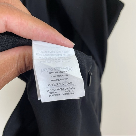 Madewell Apron Bow-Back Wide Leg Jumpsuit Black Size 0 - Picture 8 of 9